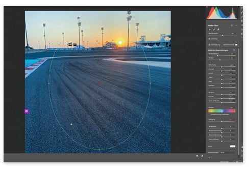 Anwendung Filter in Photoshop Schritt 3
