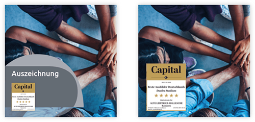 Social Media - LinkedIn / XING - Gütesiegel und Auszeichnungen