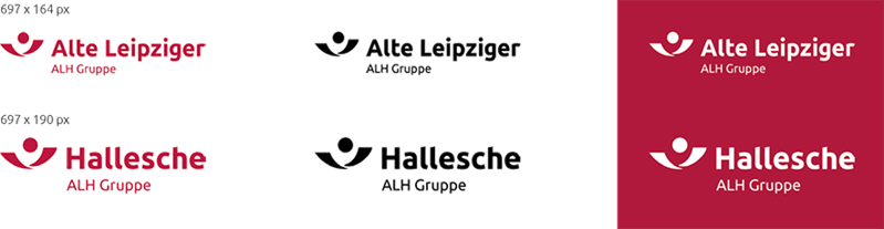 Social Media - Logoeinsatz