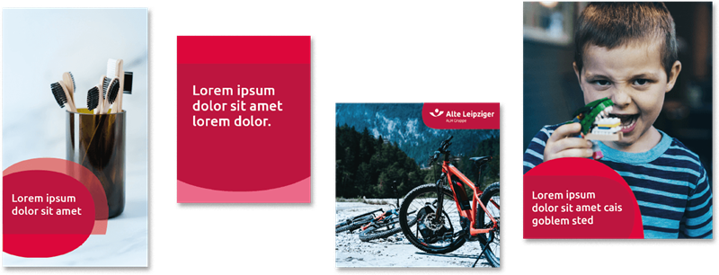 Social Media - Produkt-Posts