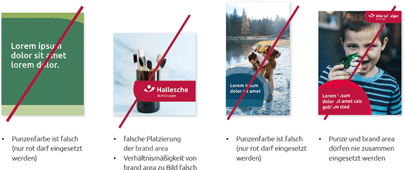 Social Media - Produkt-Posts - Dont's