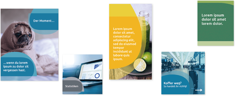 Social Media - Einsatz von Punzen Beispiele